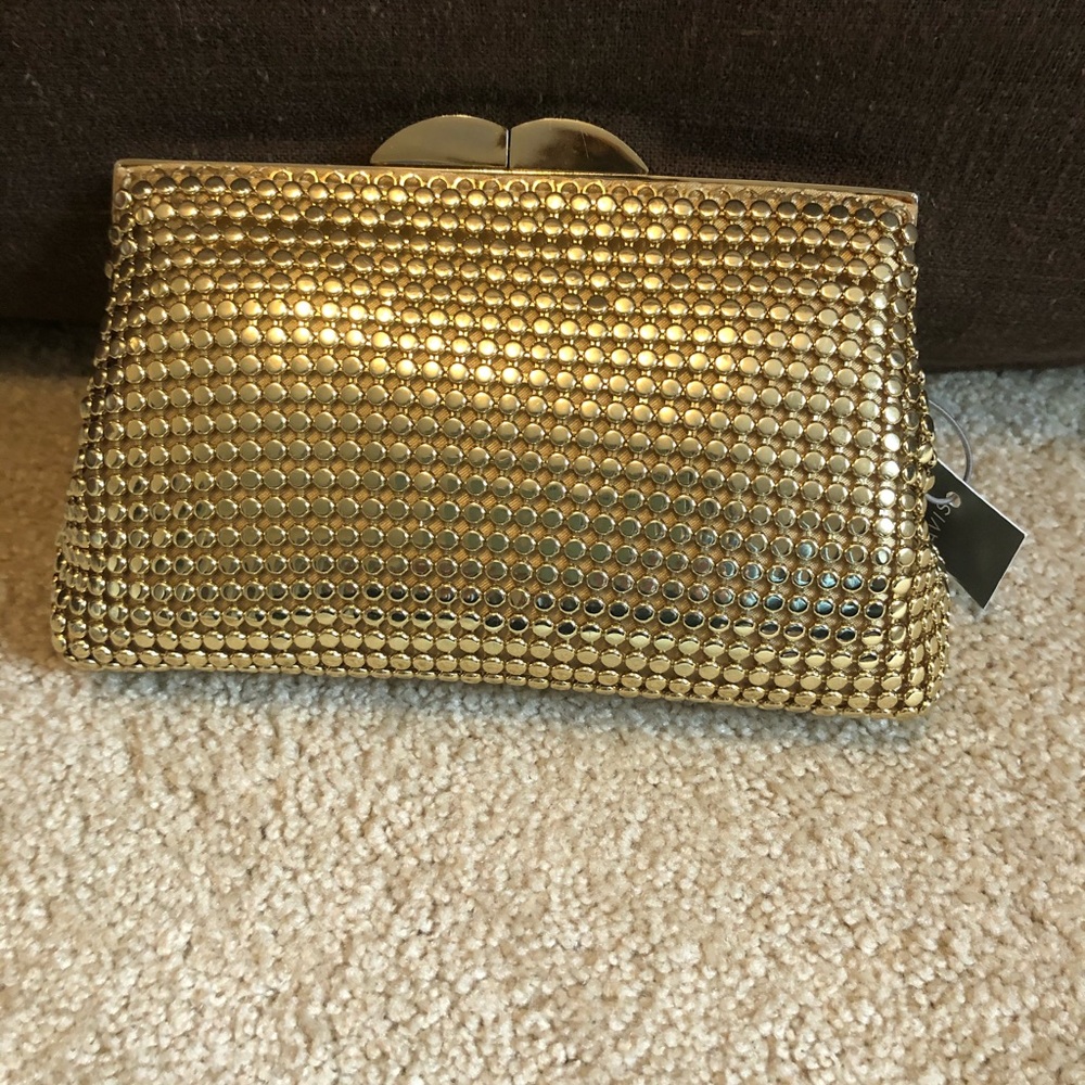 Whiting & Davis Gold Mesh Clutch